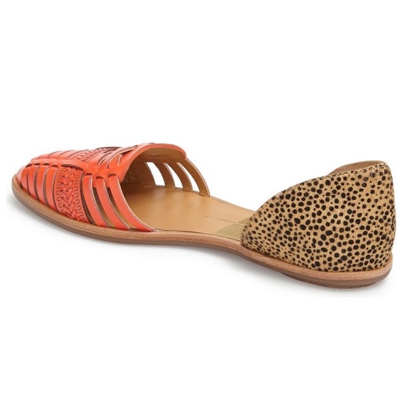 Dolce Vita Woven Pointy Toe Flats - Picture 2 of 5